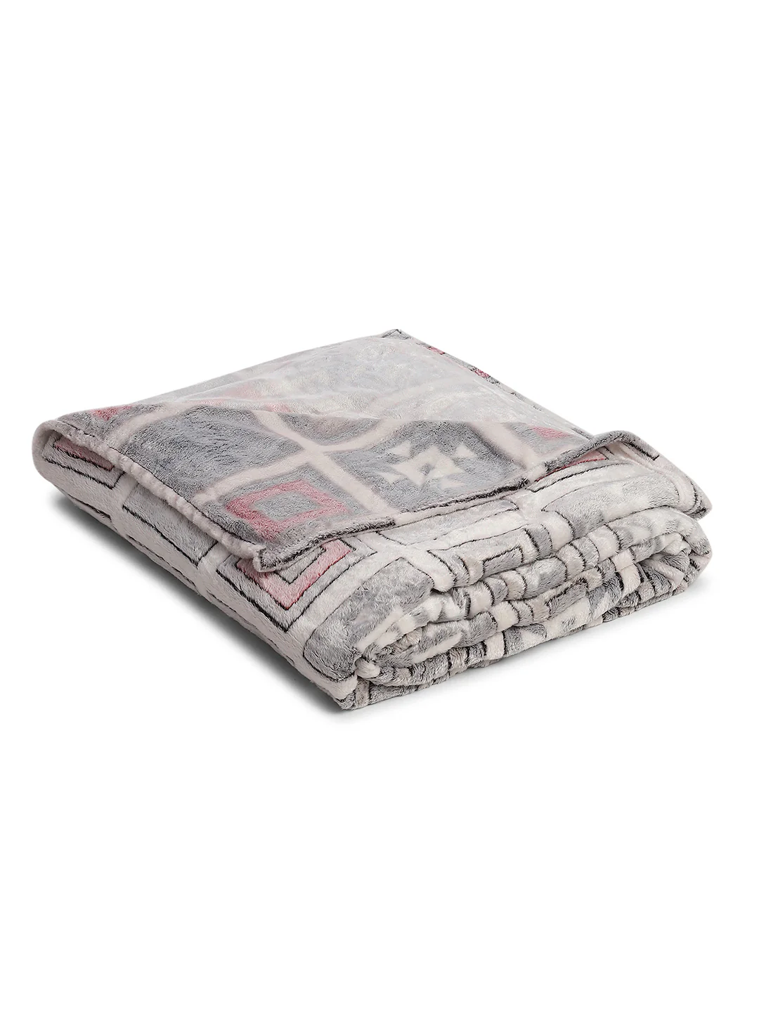 Printed Double Bed 300 GSM Blanket for AC Room - (Matrix) - Image 7