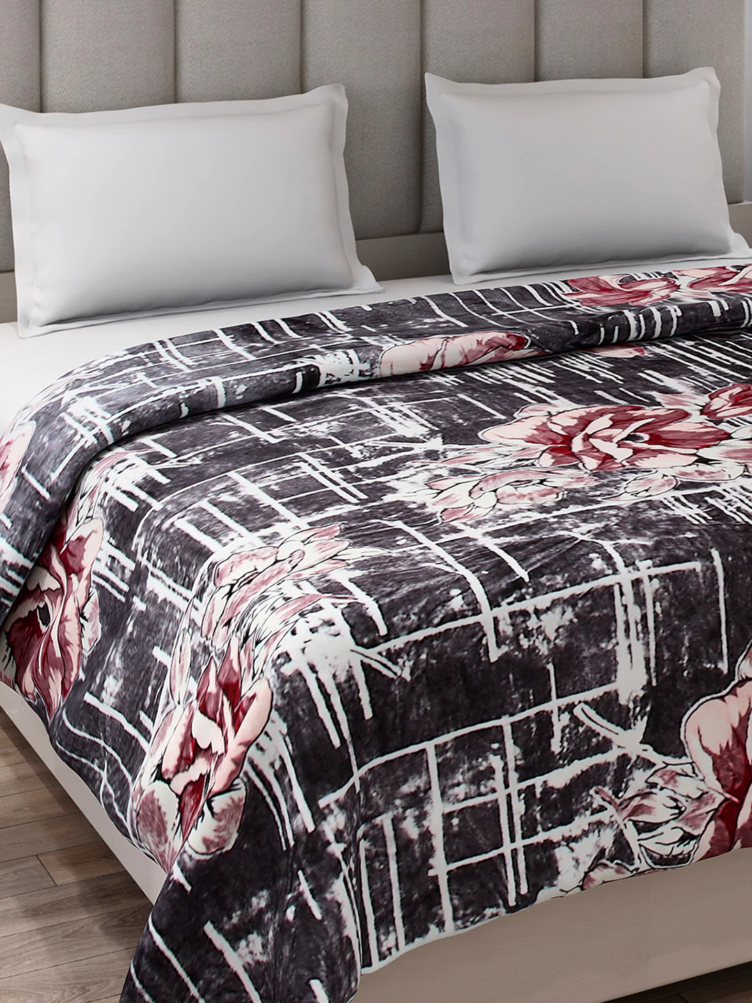 Printed Double Bed 354 GSM Blanket for AC Room - (Opera) - Image 4