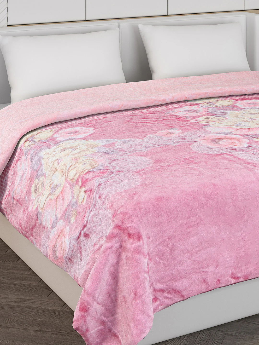 Printed Double Bed 550 GSM Blanket for Mild Winter -2 Ply (Weight 3 kg) - Image 4