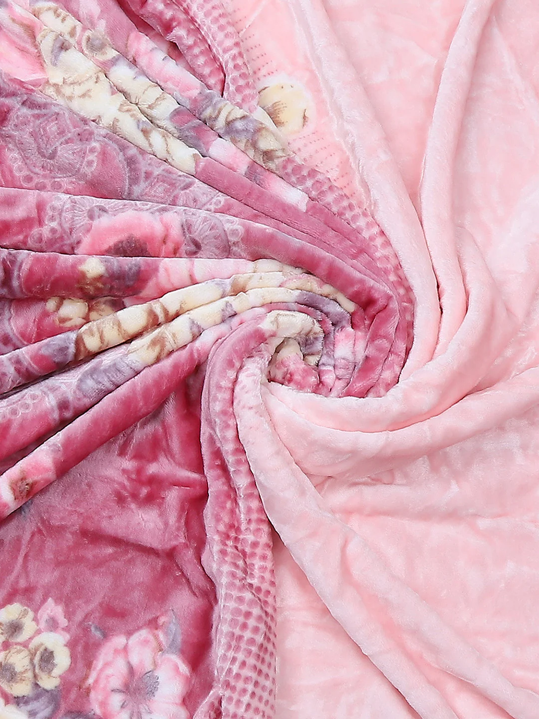 Printed Double Bed 550 GSM Blanket for Mild Winter -2 Ply (Weight 3 kg) - Image 7