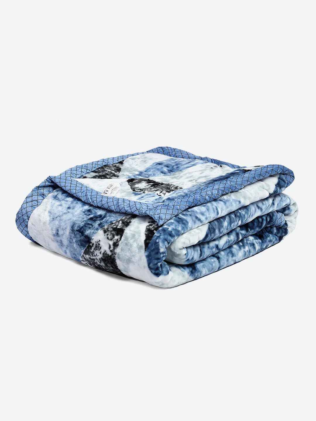 Printed Double Bed 596 GSM Blanket Samuel 2 Ply (Weight 3.15 kg) - Image 5