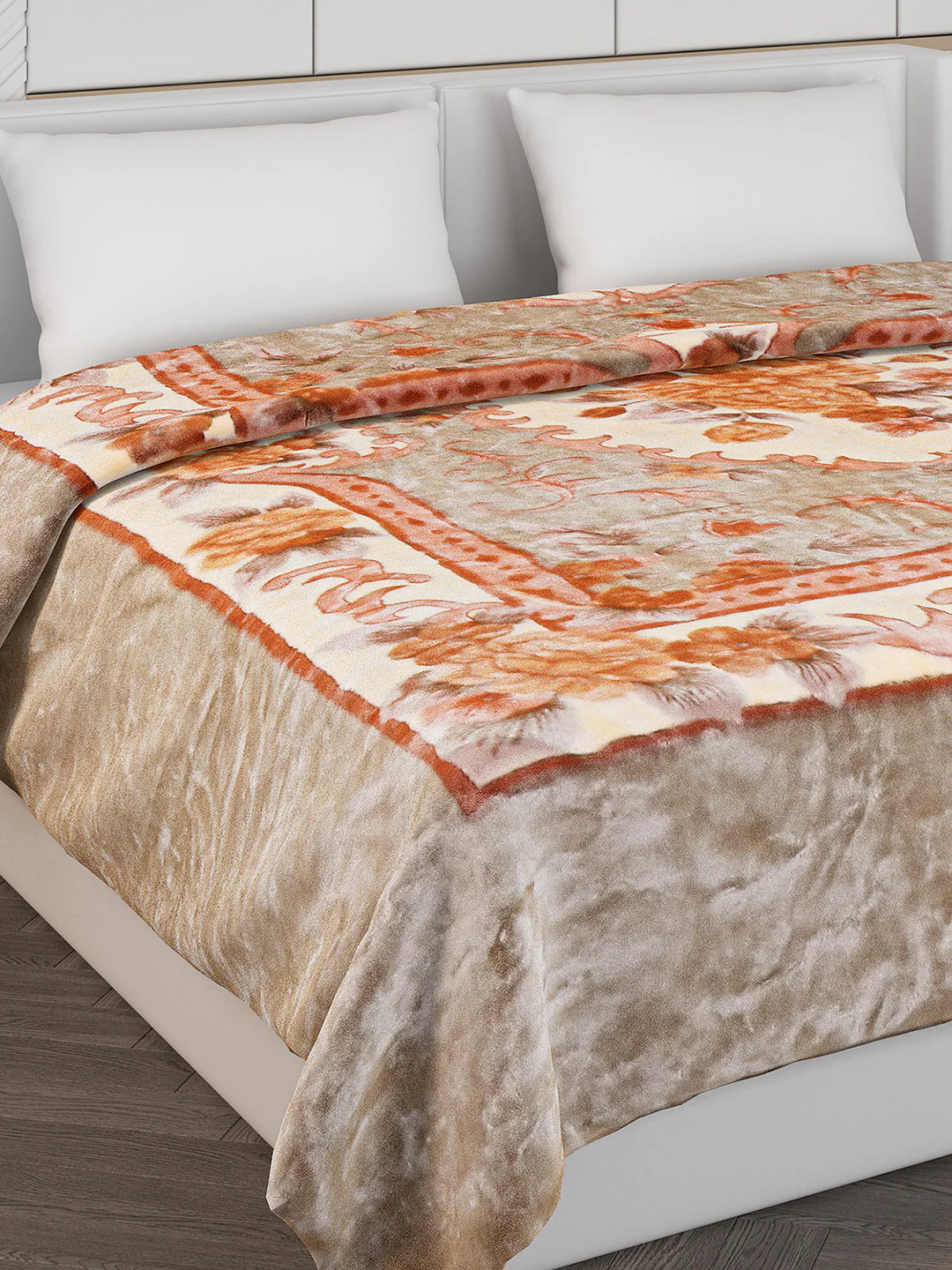 Printed Double Bed 600 GSM Blanket for Heavy Winter -2 Ply (Weight 4 kg) - Image 4
