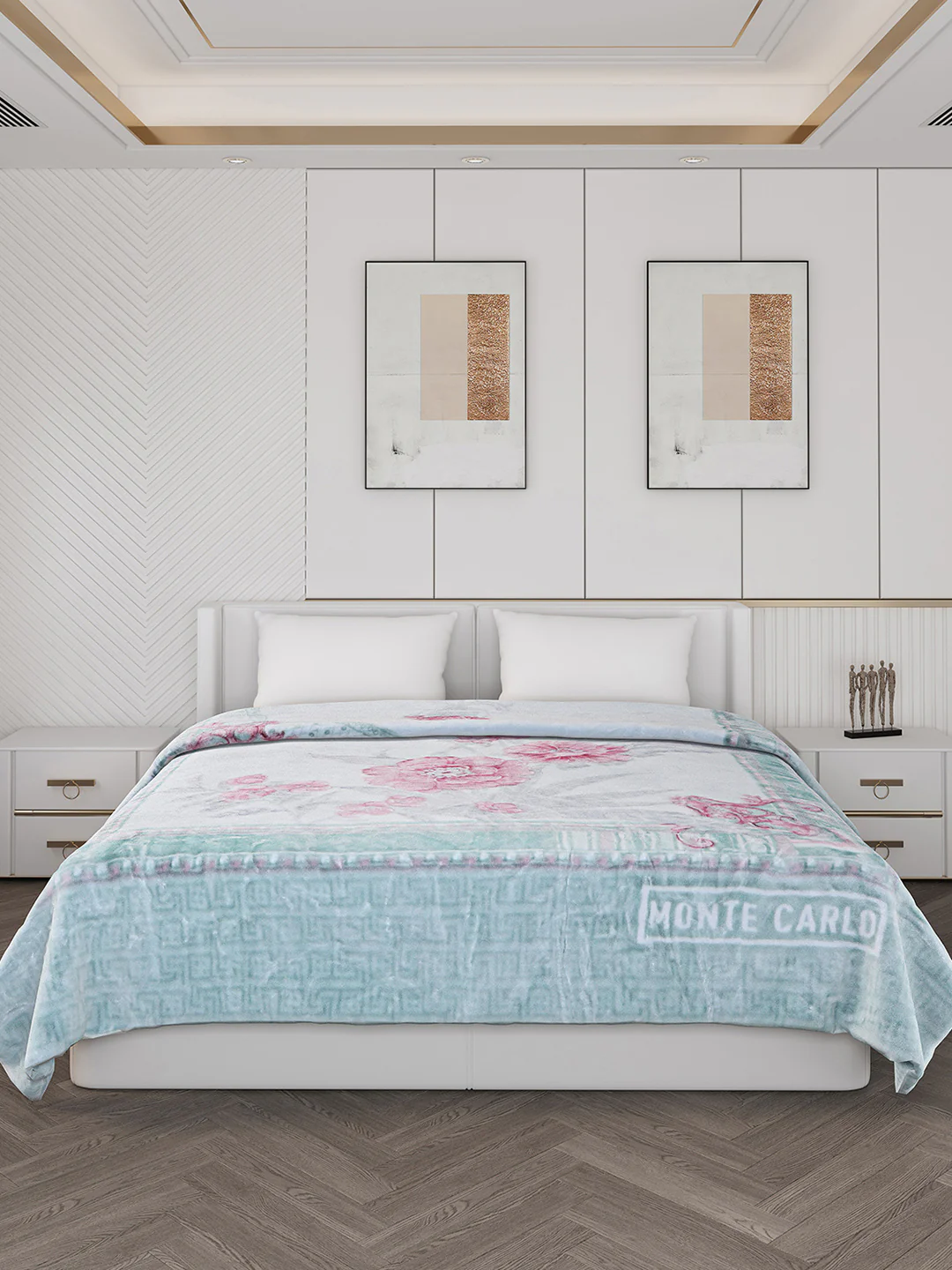 Printed Double Bed 600 GSM Blanket for Heavy Winter -2 Ply (Weight 4 kg) - Image 2
