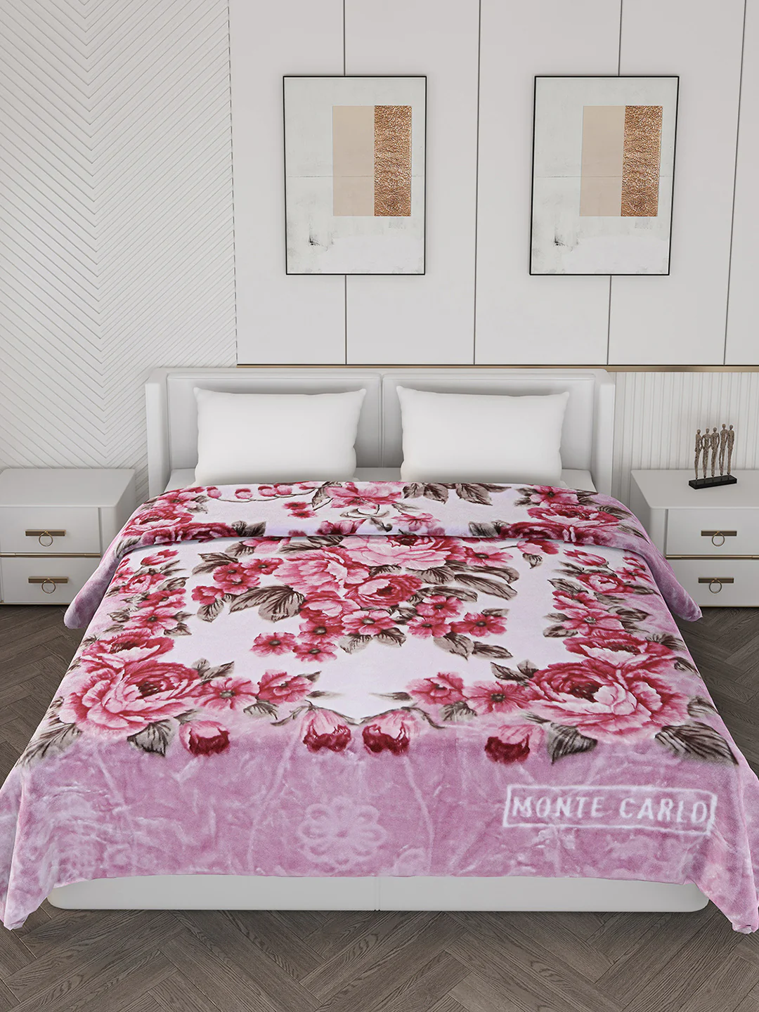 Printed Double Bed 600 GSM Blanket for Heavy Winter -2 Ply (Weight 4 kg) - Image 2