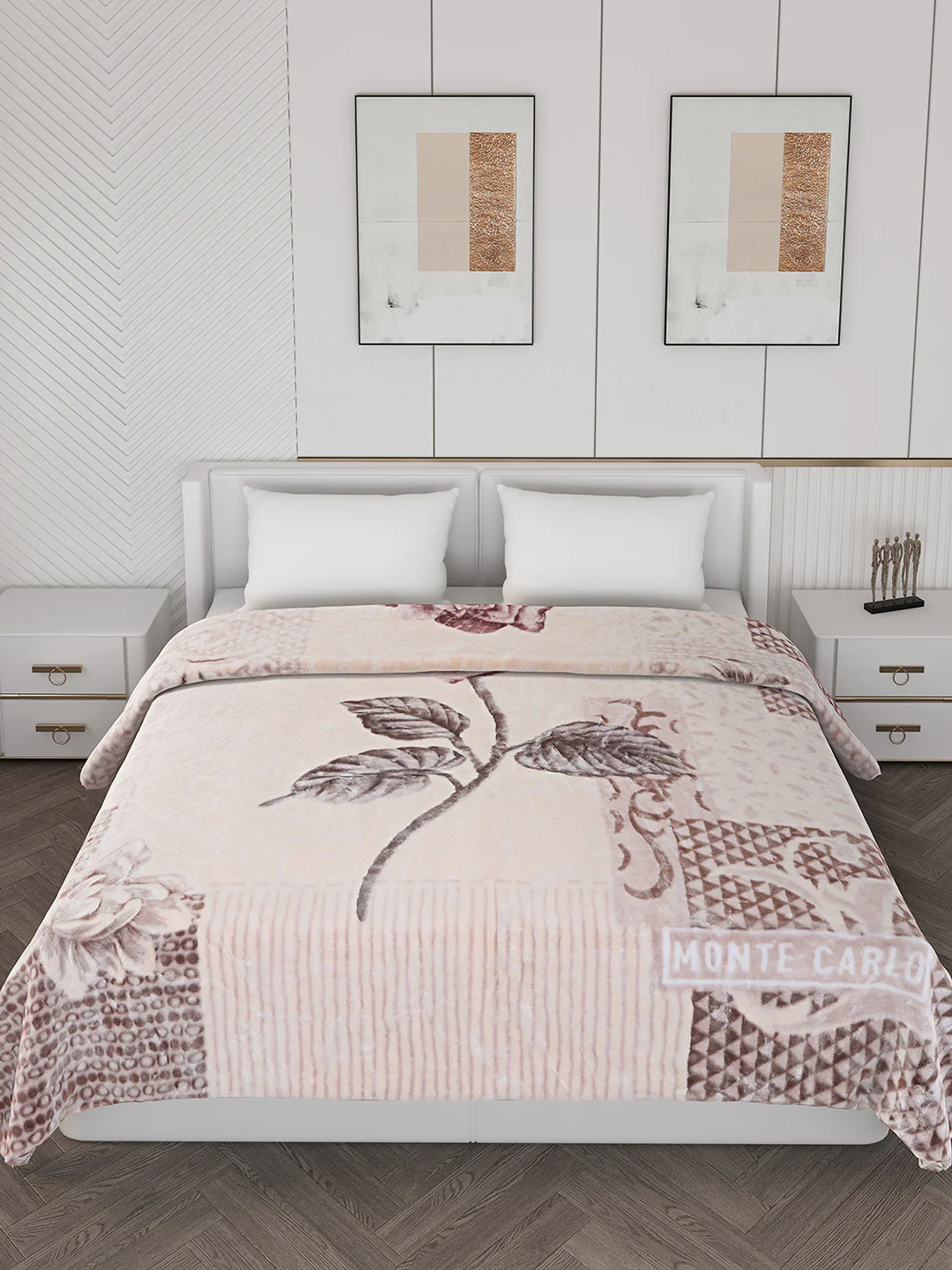 Printed Double Bed 600 GSM Blanket for Heavy Winter -2 Ply (Weight 4 kg) - Image 2