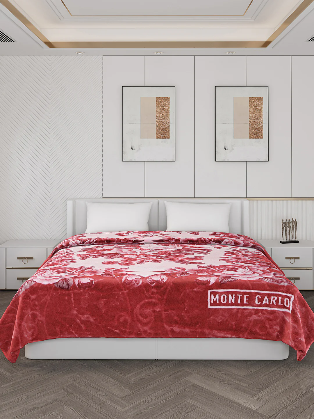 Printed Double Bed 757 GSM Blanket Alexander 2 Ply (Weight 4 kg) - Image 4