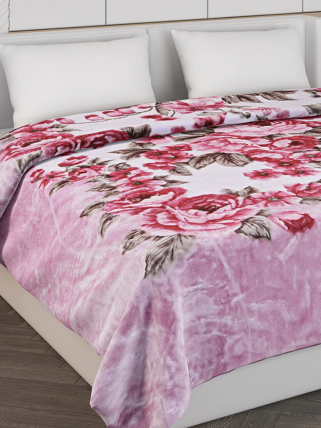 Printed Double Bed 757 GSM Blanket Alexander 2 Ply (Weight 4 kg)