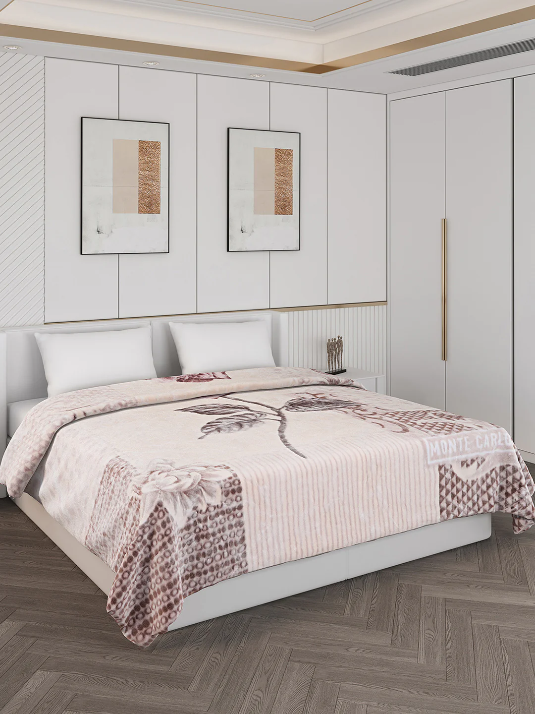 Printed Double Bed 757 GSM Blanket Alexander 2 Ply (Weight 4 kg) - Image 2