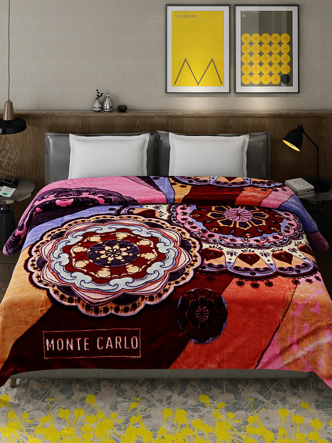 Printed Double Bed 757 GSM Blanket Pride 2 Ply (Weight 4 kg) - Image 3