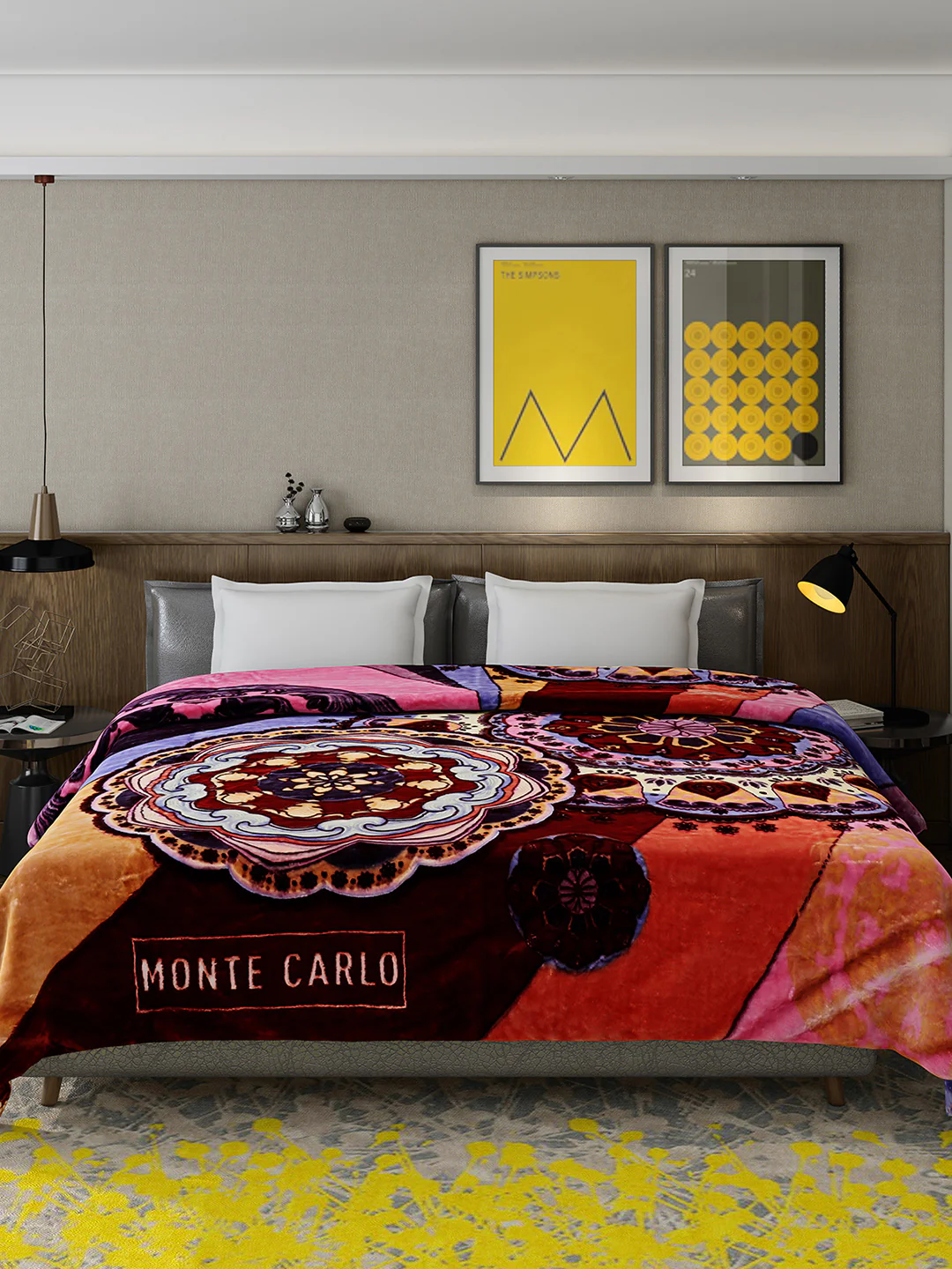 Printed Double Bed 757 GSM Blanket Pride 2 Ply (Weight 4 kg) - Image 4