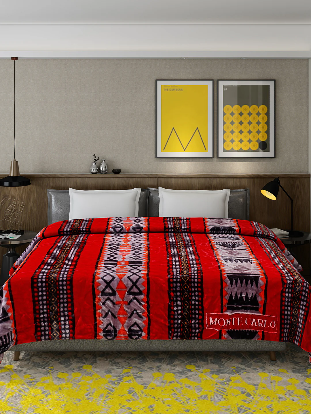 Printed Double Bed 757 GSM Blanket Pride 2 Ply (Weight 4 kg) - Image 4