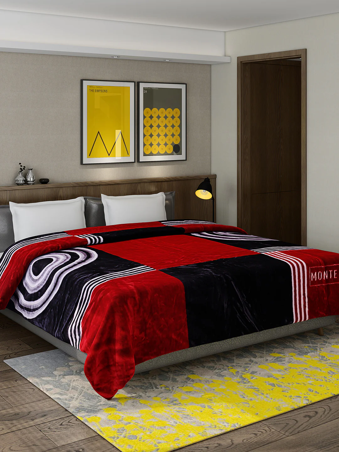Printed Double Bed 757 GSM Blanket Pride 2 Ply (Weight 4 kg) - Image 2