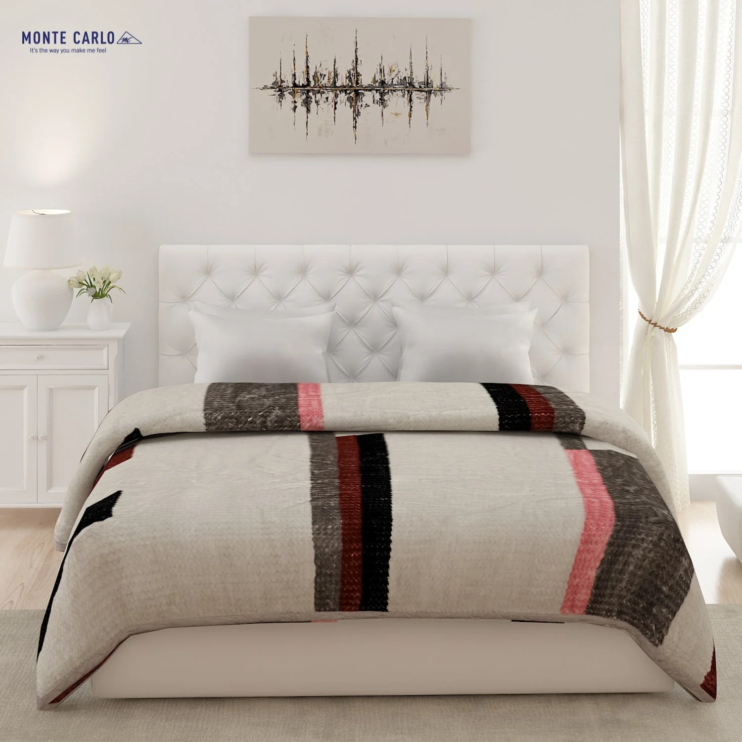 Printed Double Bed 757 GSM Blanket Pride 2 Ply (Weight 4 kg) - Image 2
