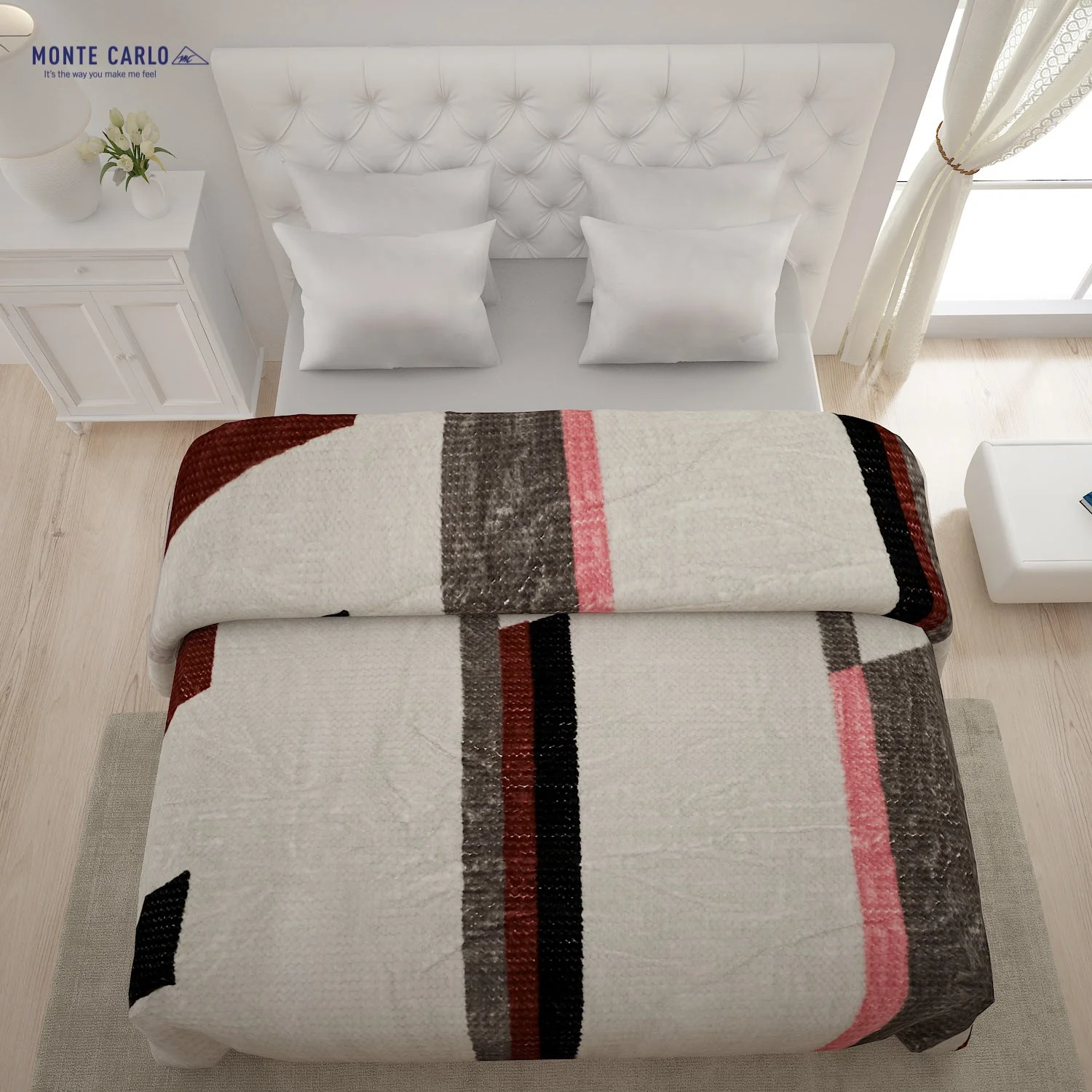 Printed Double Bed 757 GSM Blanket Pride 2 Ply (Weight 4 kg) - Image 3