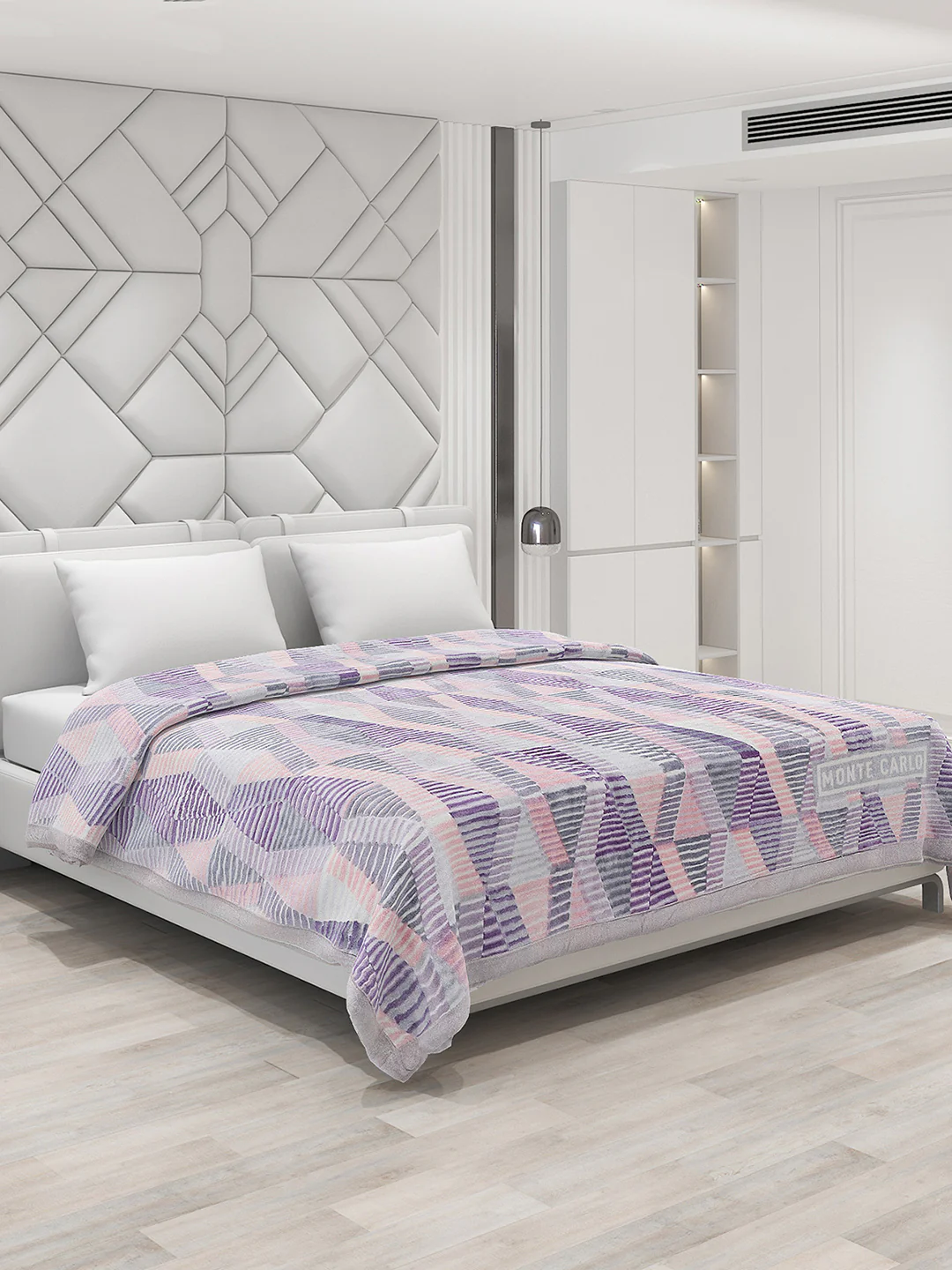 Printed Double Bed 795 GSM Blanket Cashmere 2 Ply (Weight 4.2 kg) - Image 4