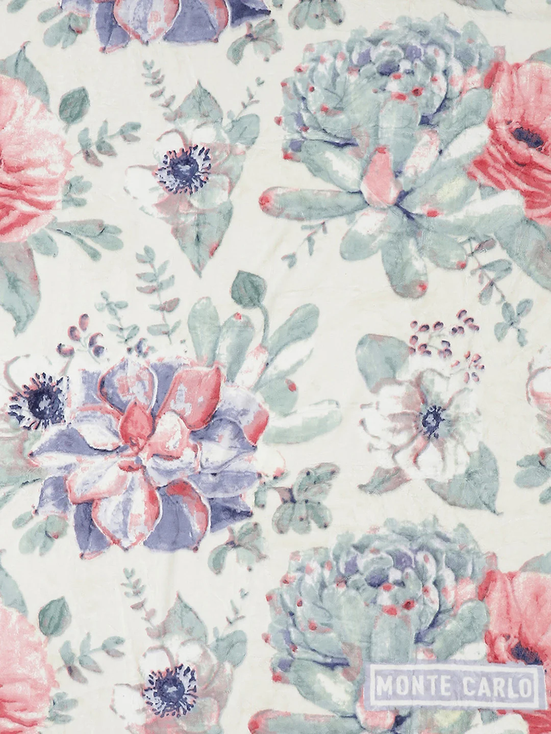 Printed Double Bed 795 GSM Blanket Cashmere 2 Ply (Weight 4.2 kg) - Image 6