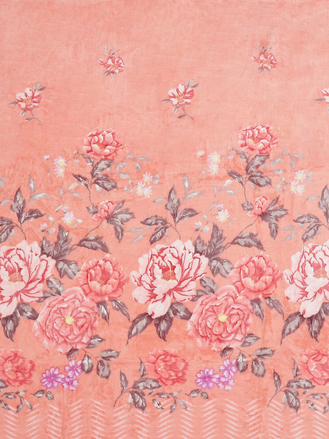 Printed Double Bed 795 GSM Blanket Cashmere 2 Ply (Weight 4.2 kg) - Image 6