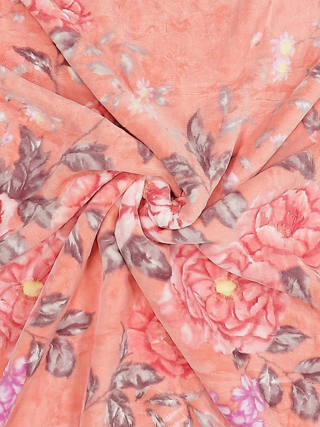 Printed Double Bed 795 GSM Blanket Cashmere 2 Ply (Weight 4.2 kg) - Image 7