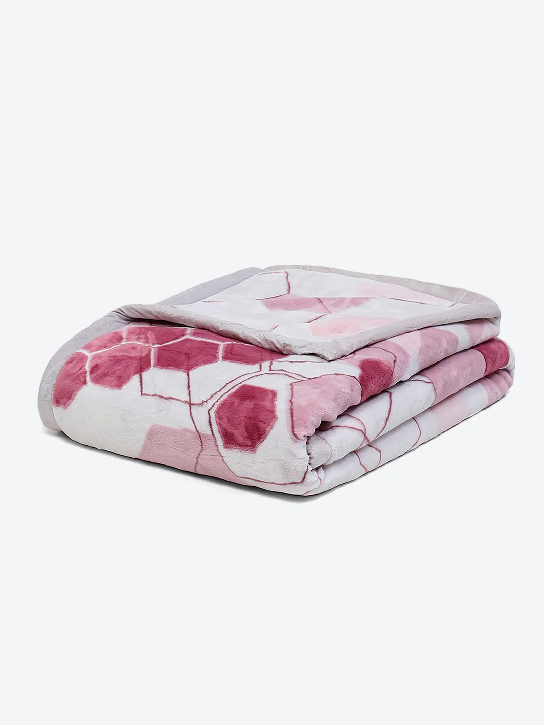 Printed Double Bed 795 GSM Blanket Cashmere 2 Ply (Weight 4.2 kg) - Image 5