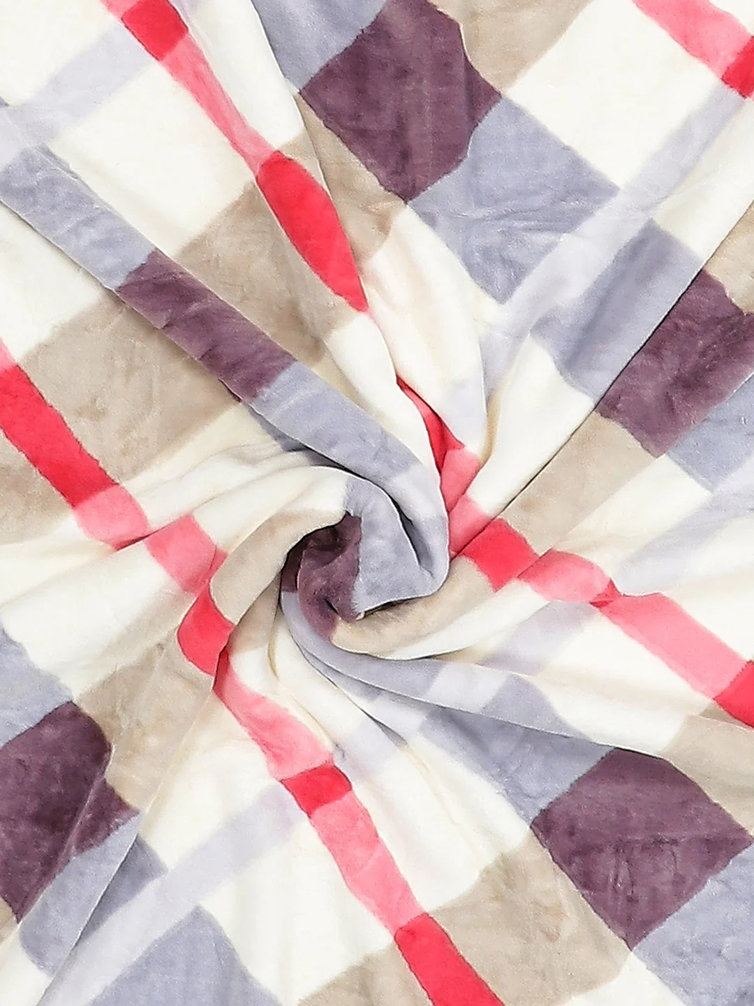 Printed Double Bed 795 GSM Blanket Cashmere 2 Ply (Weight 4.2 kg) - Image 7