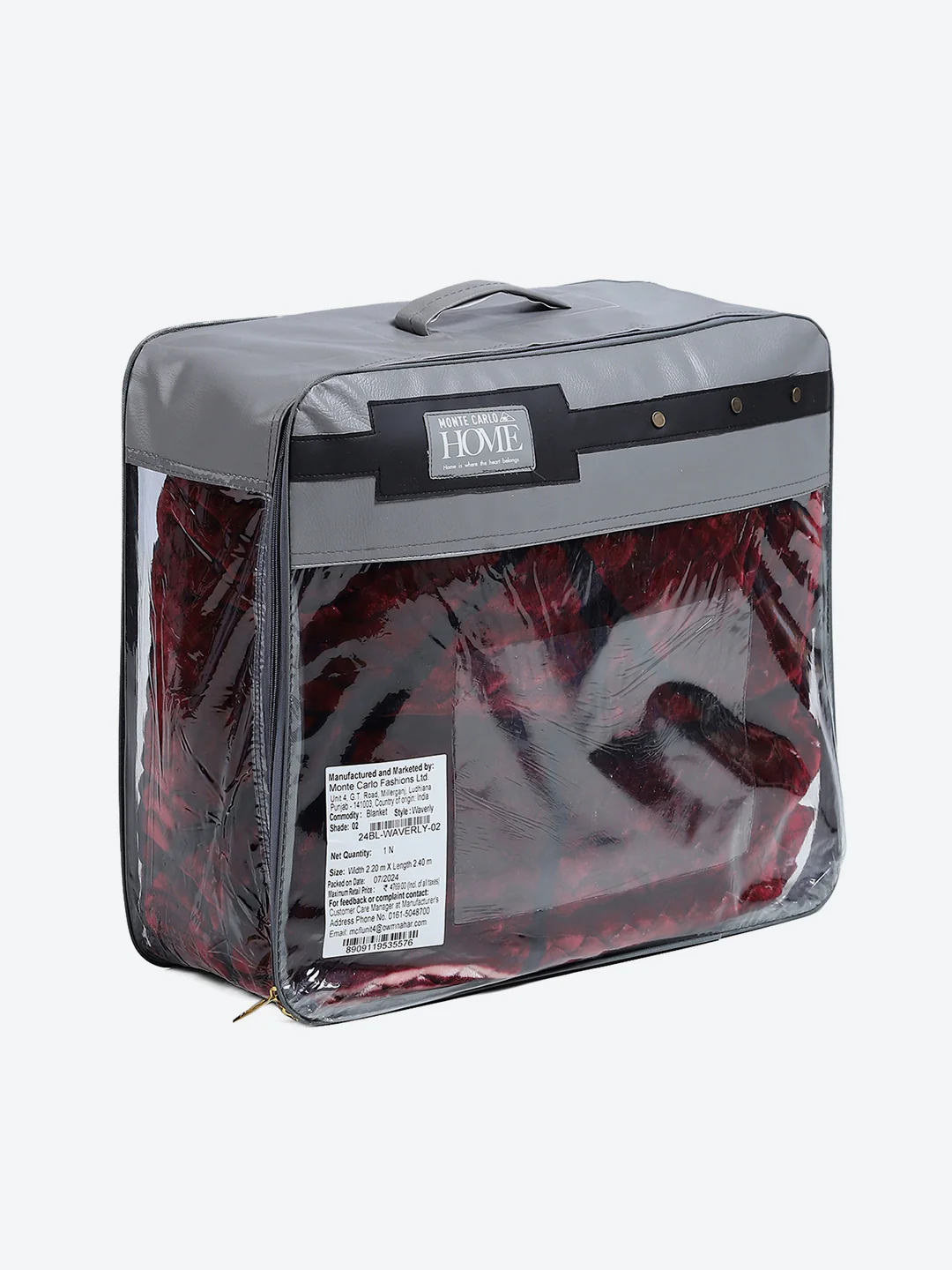 Printed Double Bed 795 GSM Blanket Waverly 2 Ply (Weight 4.2 kg) - Image 8