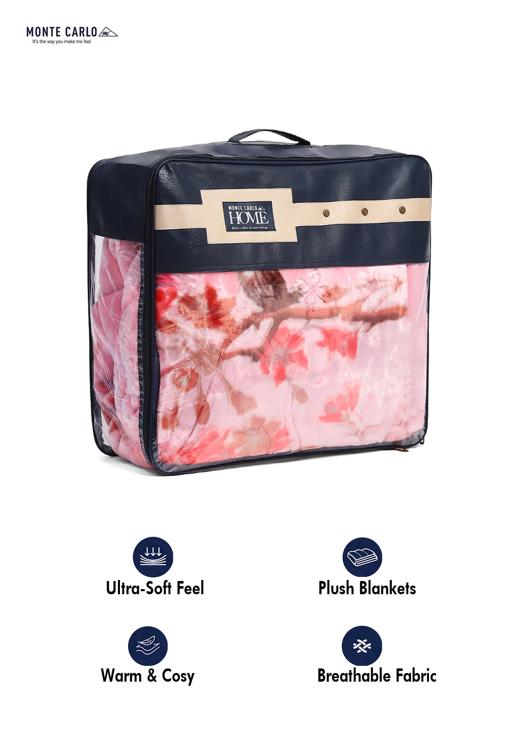Printed Double Bed 850 GSM Blanket for Heavy Winter -2 Ply (Weight 4.7 kg) - Image 8