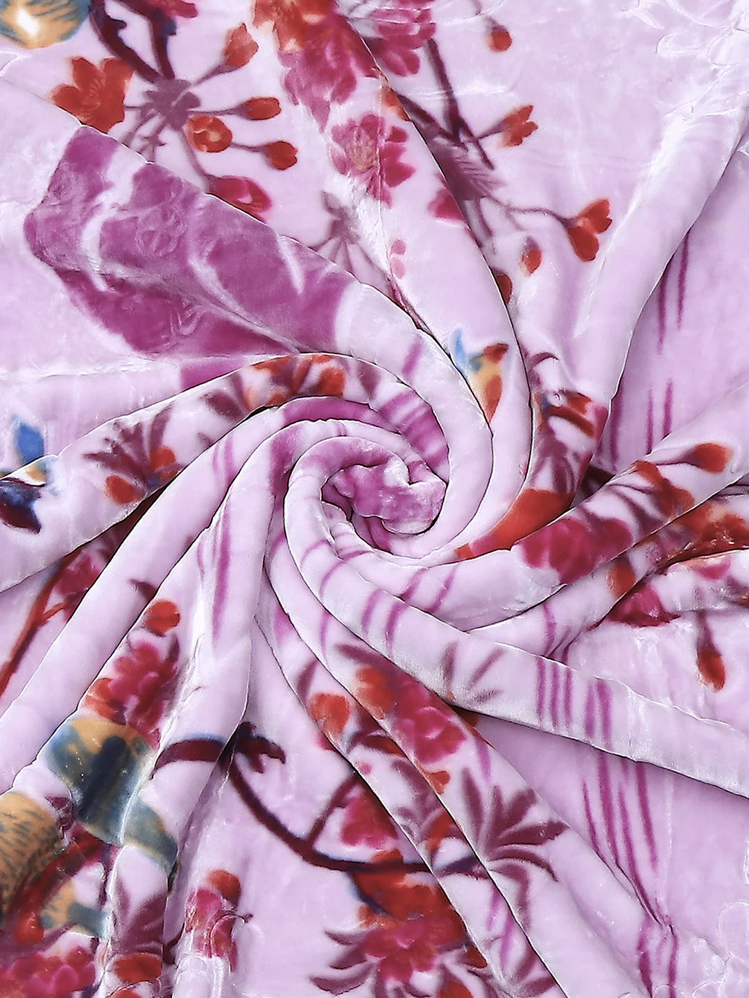 Printed Double Bed 850 GSM Blanket for Heavy Winter -2 Ply (Weight 4.7 kg) - Image 7