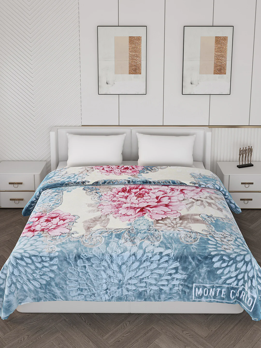 Printed Double Bed 850 GSM Blanket for Heavy Winter -2 Ply (Weight 4.5 kg) - Image 2
