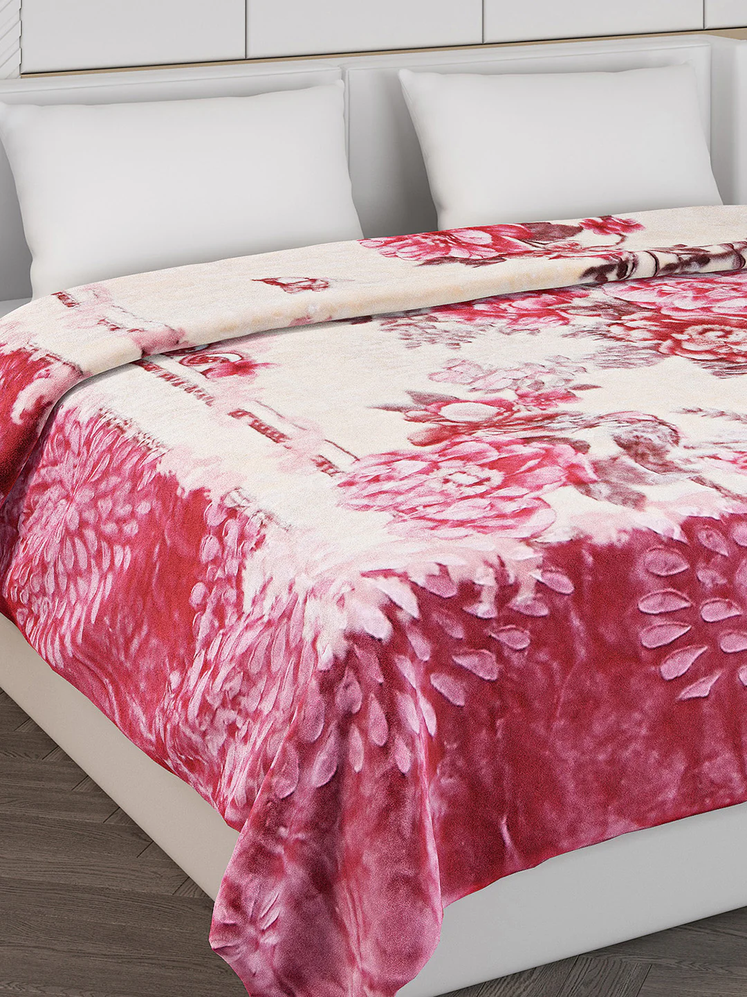 Printed Double Bed 850 GSM Blanket for Heavy Winter -2 Ply (Weight 4.5 kg) - Image 4