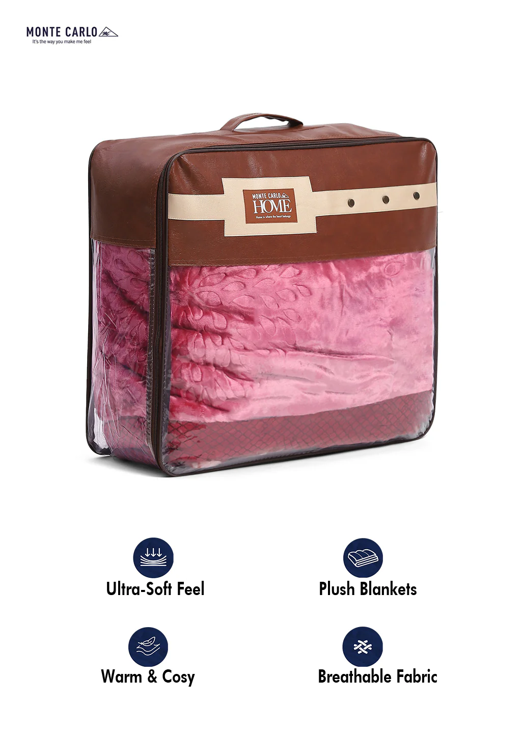 Printed Double Bed 850 GSM Blanket for Heavy Winter -2 Ply (Weight 4.5 kg) - Image 8