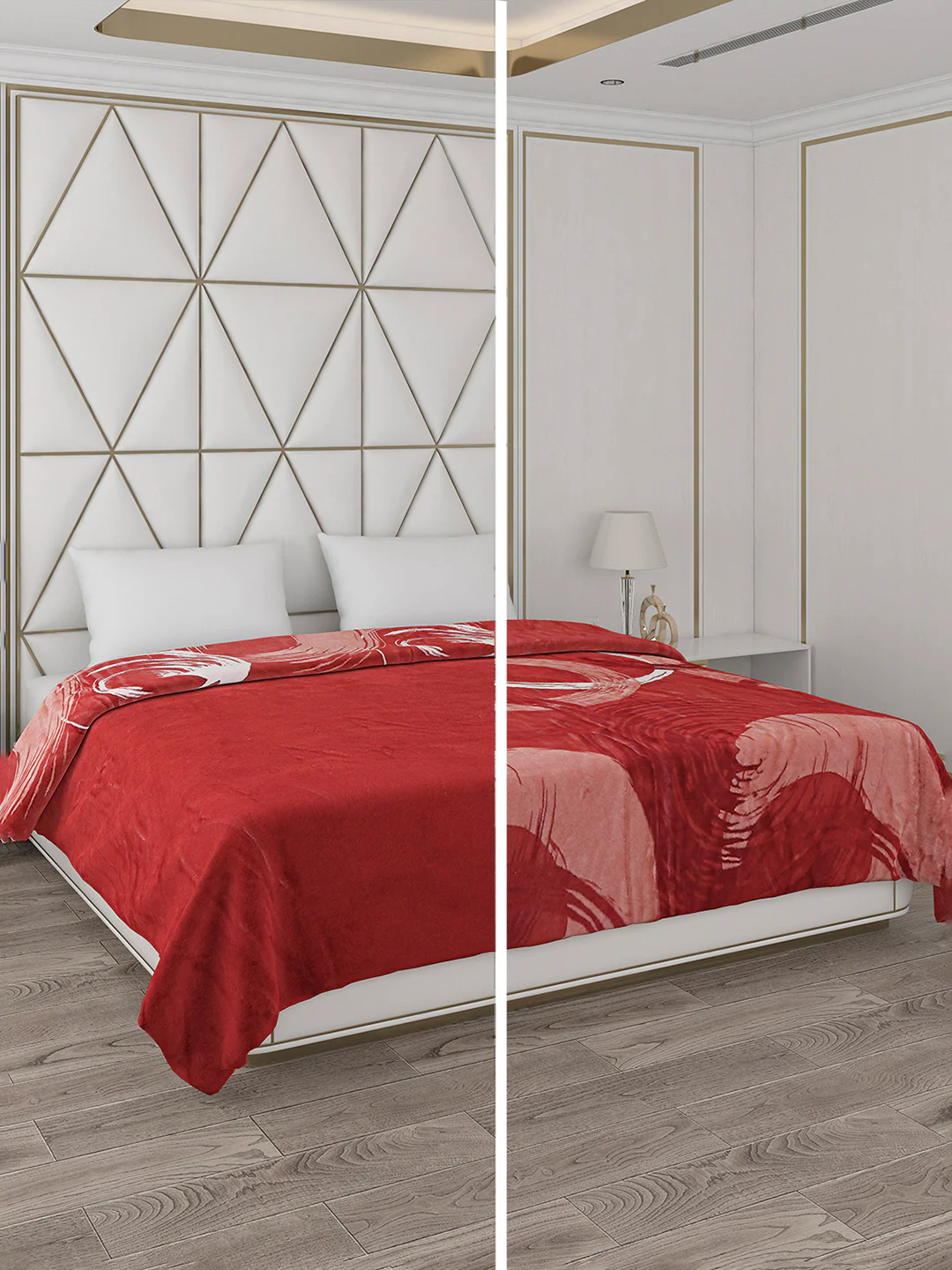 Printed Double Bed Blanket for Heavy Winter -2 Ply - Image 2