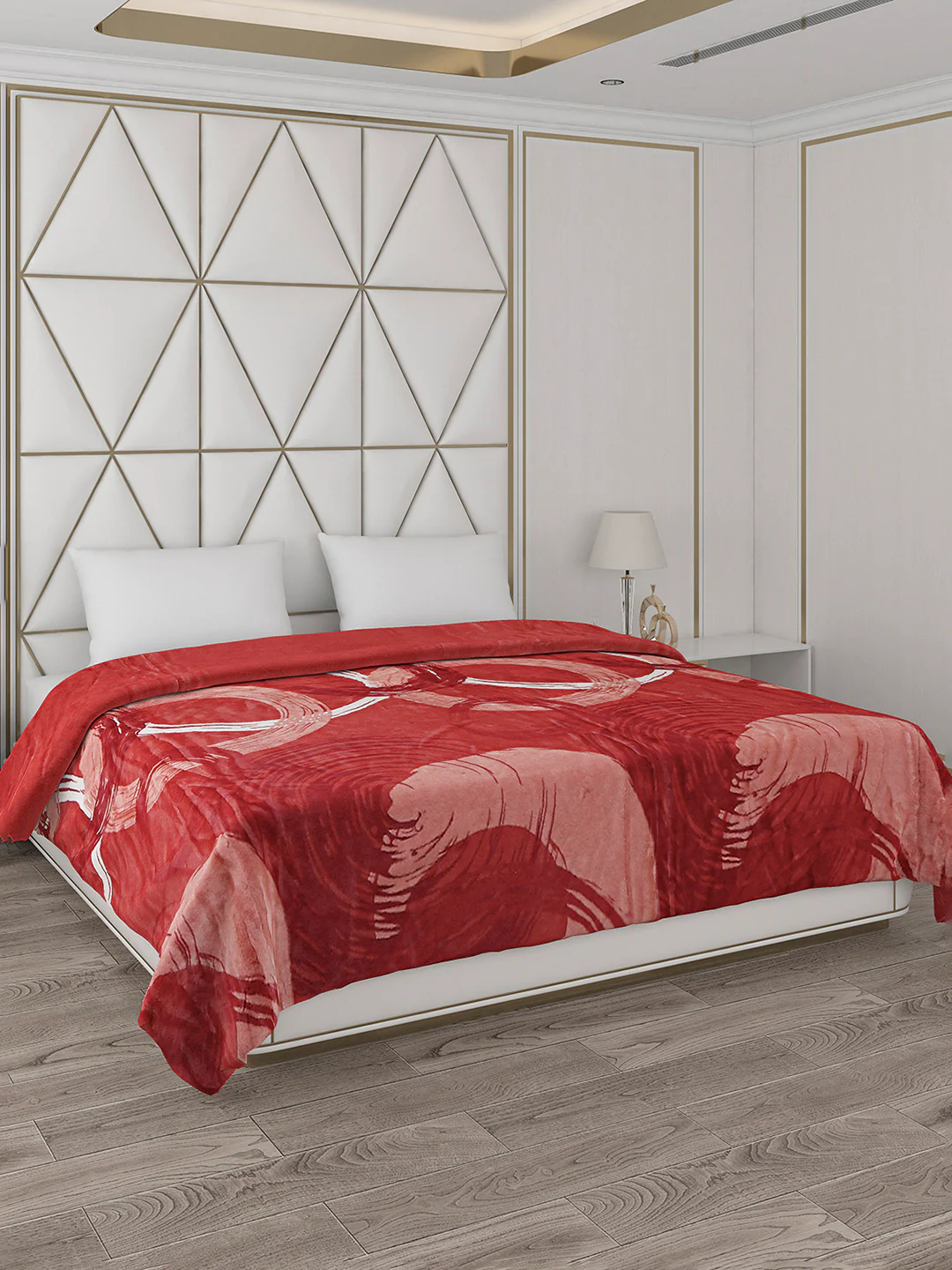 Printed Double Bed Blanket for Heavy Winter -2 Ply - Image 4