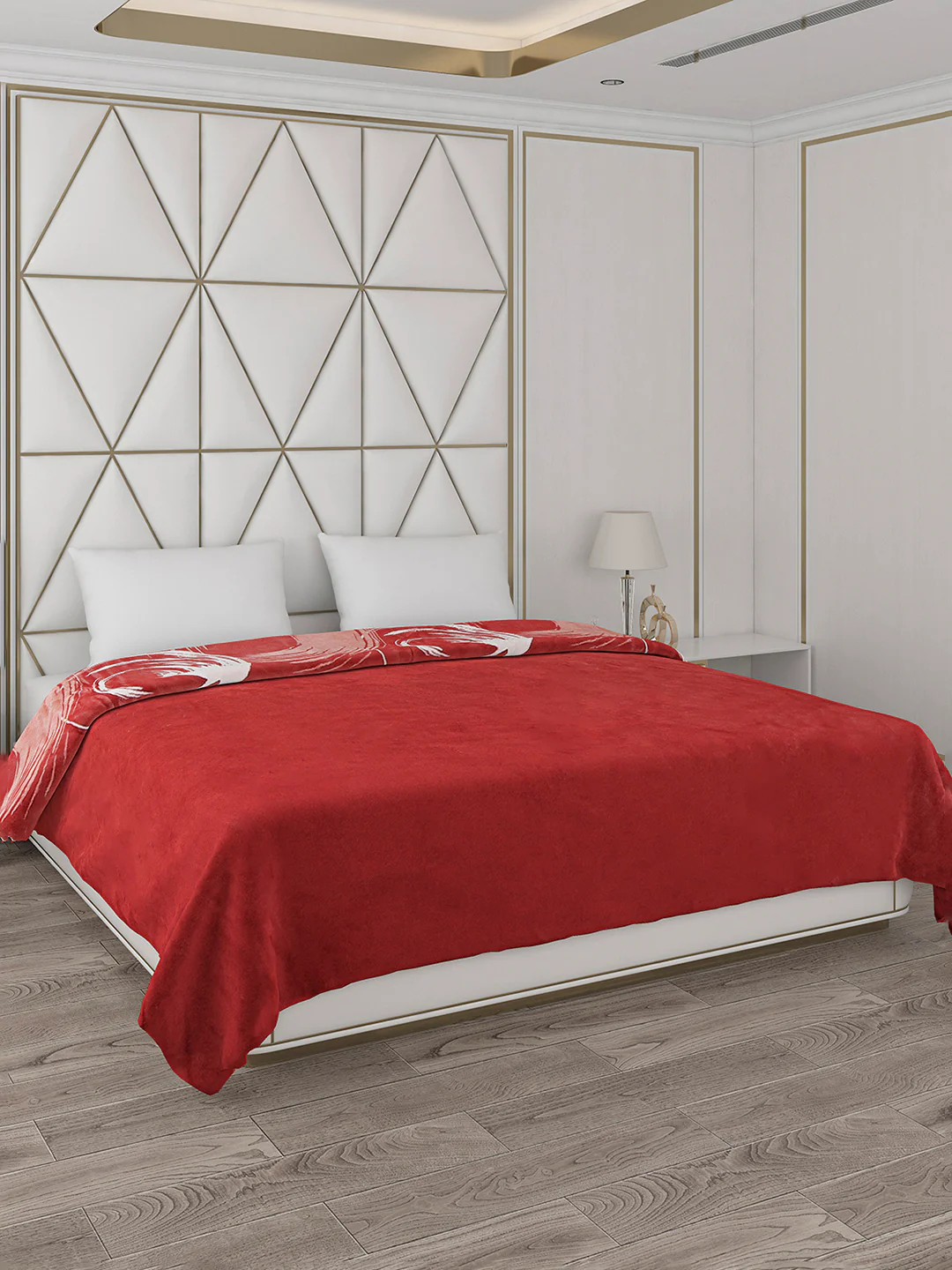 Printed Double Bed Blanket for Heavy Winter -2 Ply - Image 5