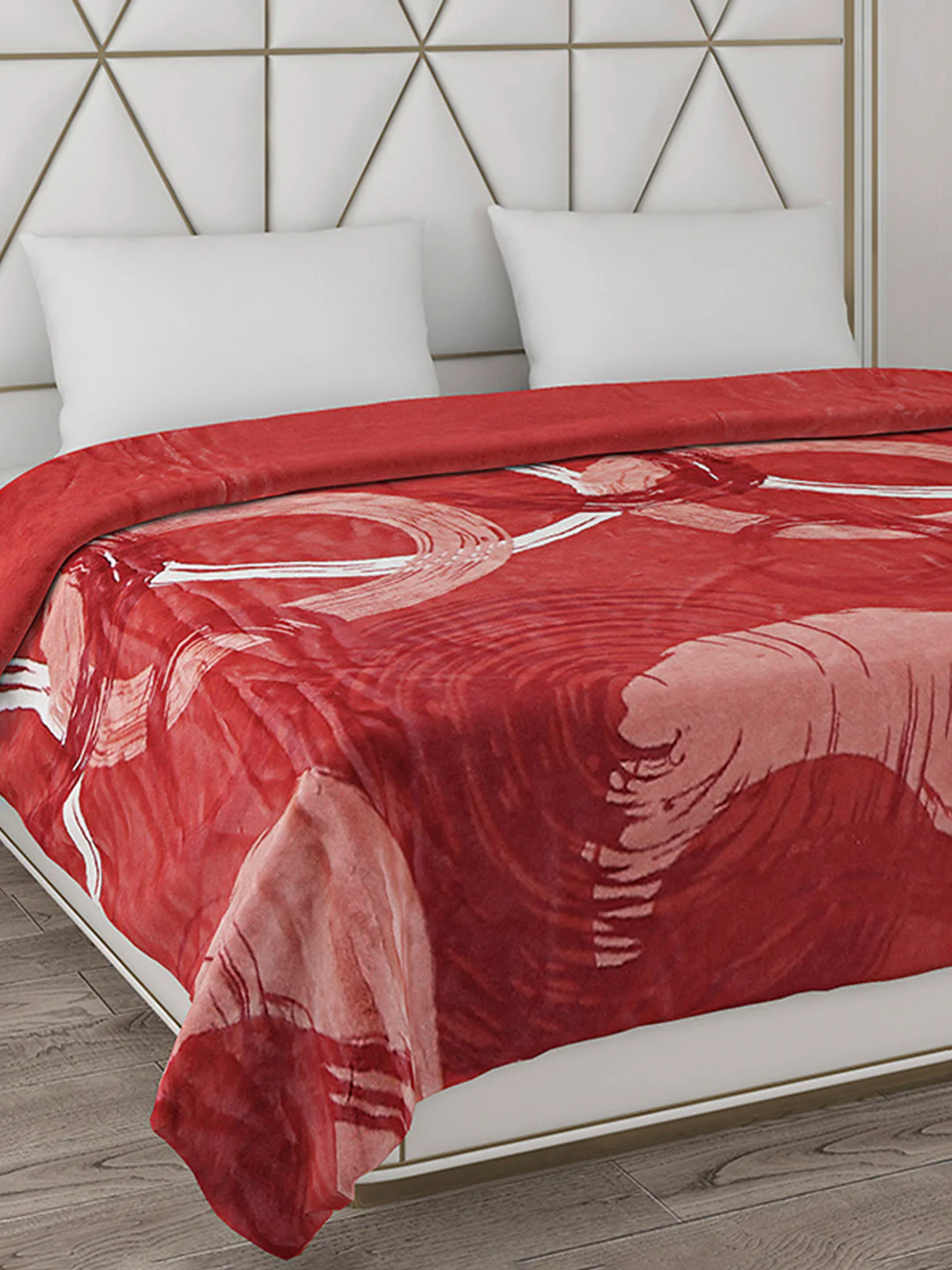 Printed Double Bed Blanket for Heavy Winter -2 Ply - Image 6