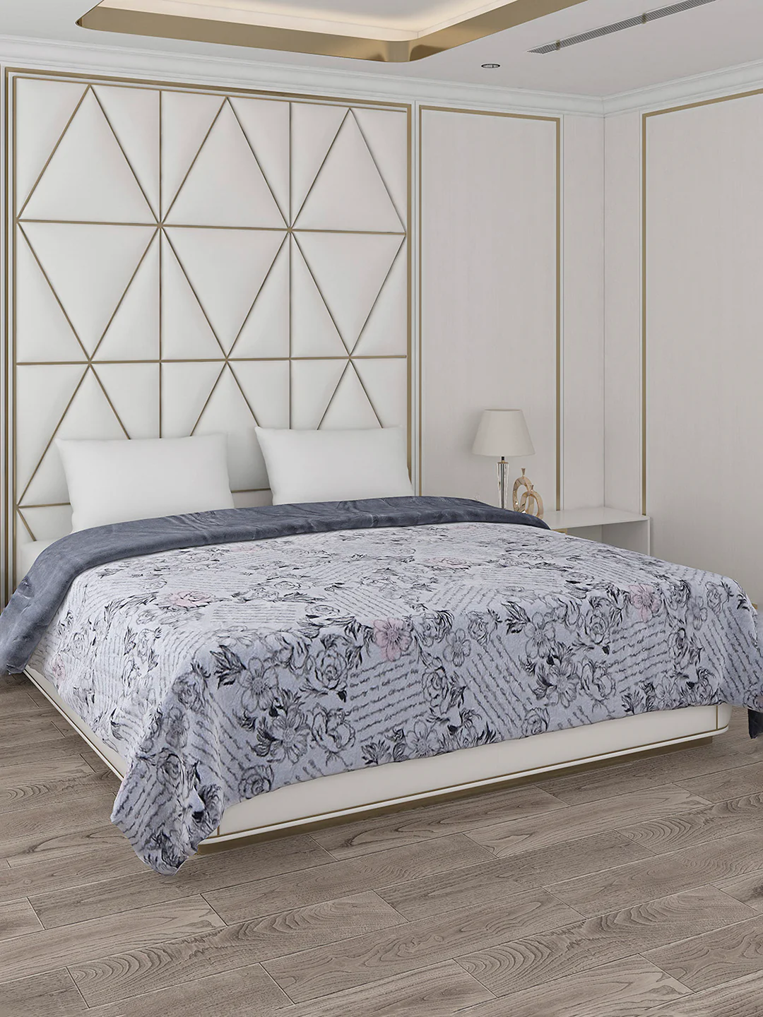 Printed Double Bed Blanket for Heavy Winter -2 Ply - Image 4
