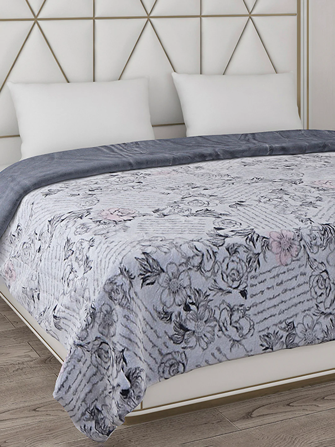 Printed Double Bed Blanket for Heavy Winter -2 Ply - Image 6