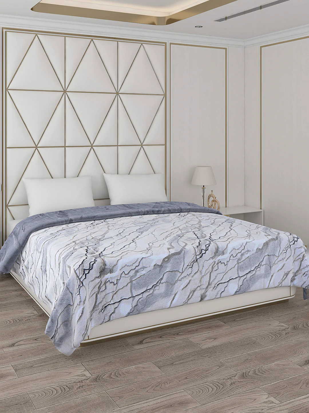Printed Double Bed 852 GSM Blanket Blair 2 Ply (Weight 4.5 kg) - Image 4