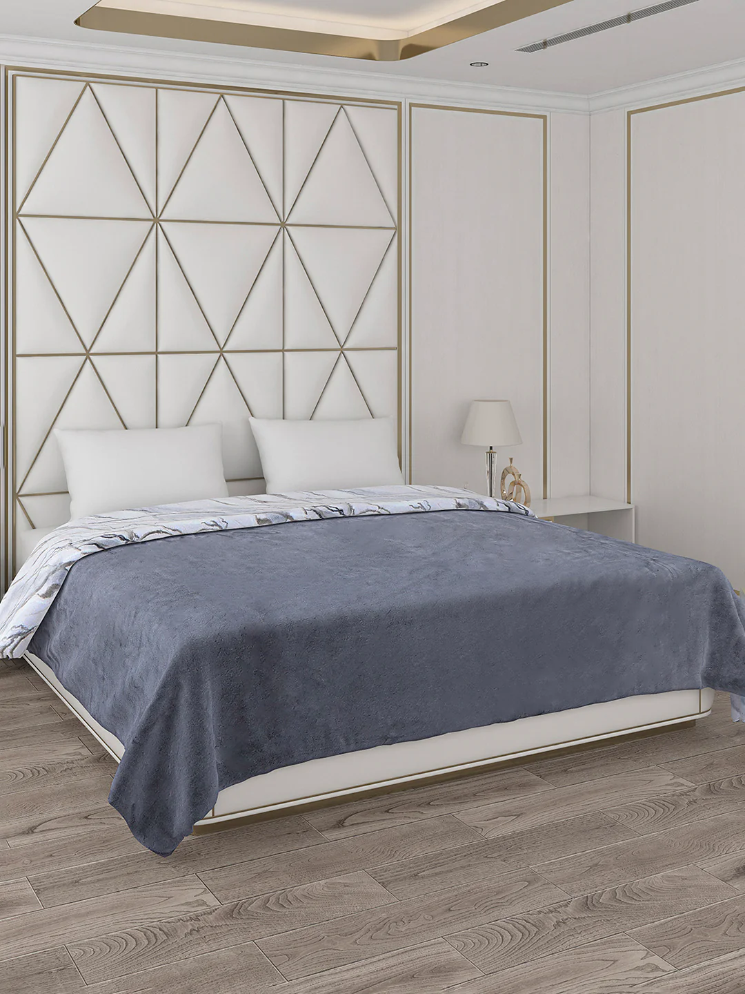 Printed Double Bed 852 GSM Blanket Blair 2 Ply (Weight 4.5 kg) - Image 5
