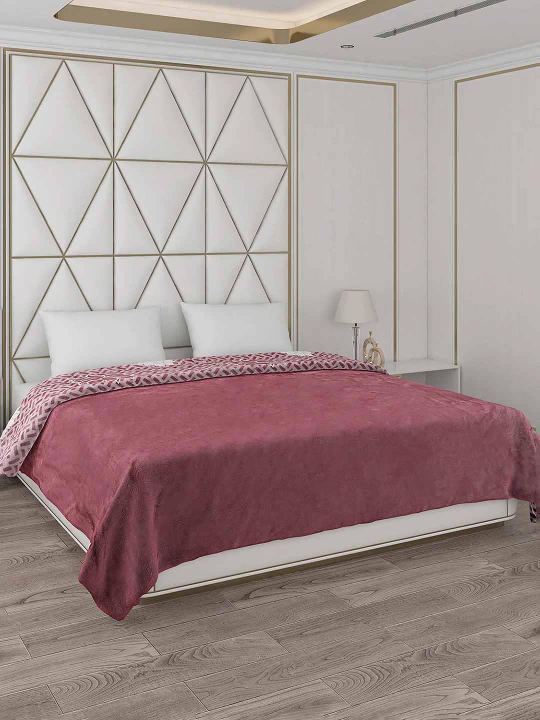 Printed Double Bed Blanket for Heavy Winter -2 Ply - Image 5
