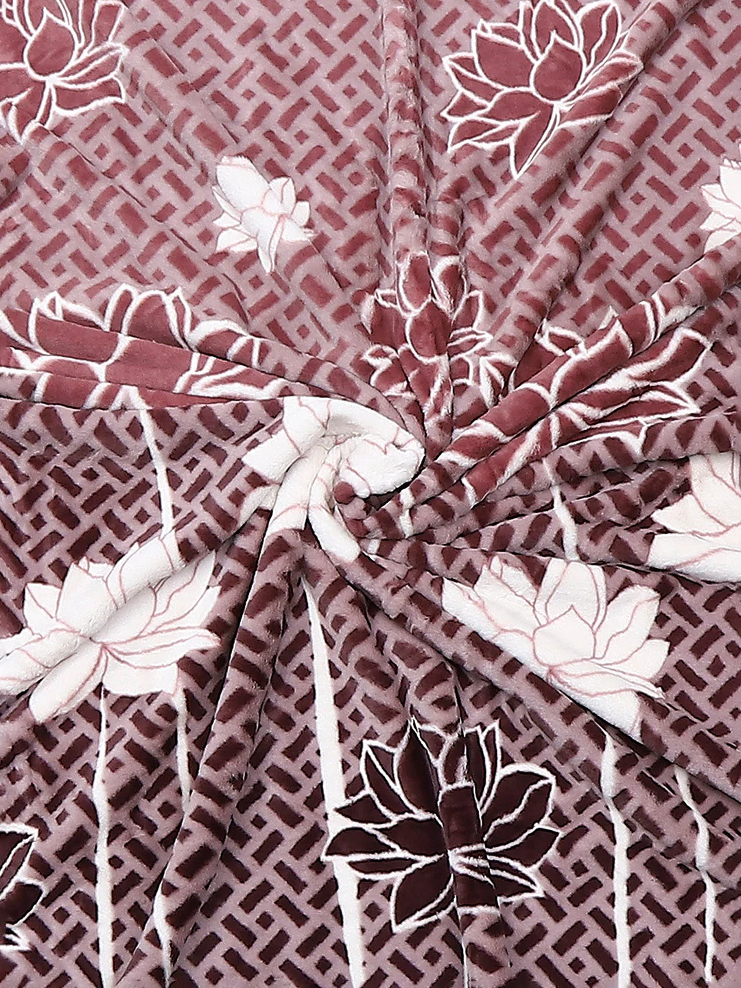 Printed Double Bed Blanket for Heavy Winter -2 Ply - Image 9