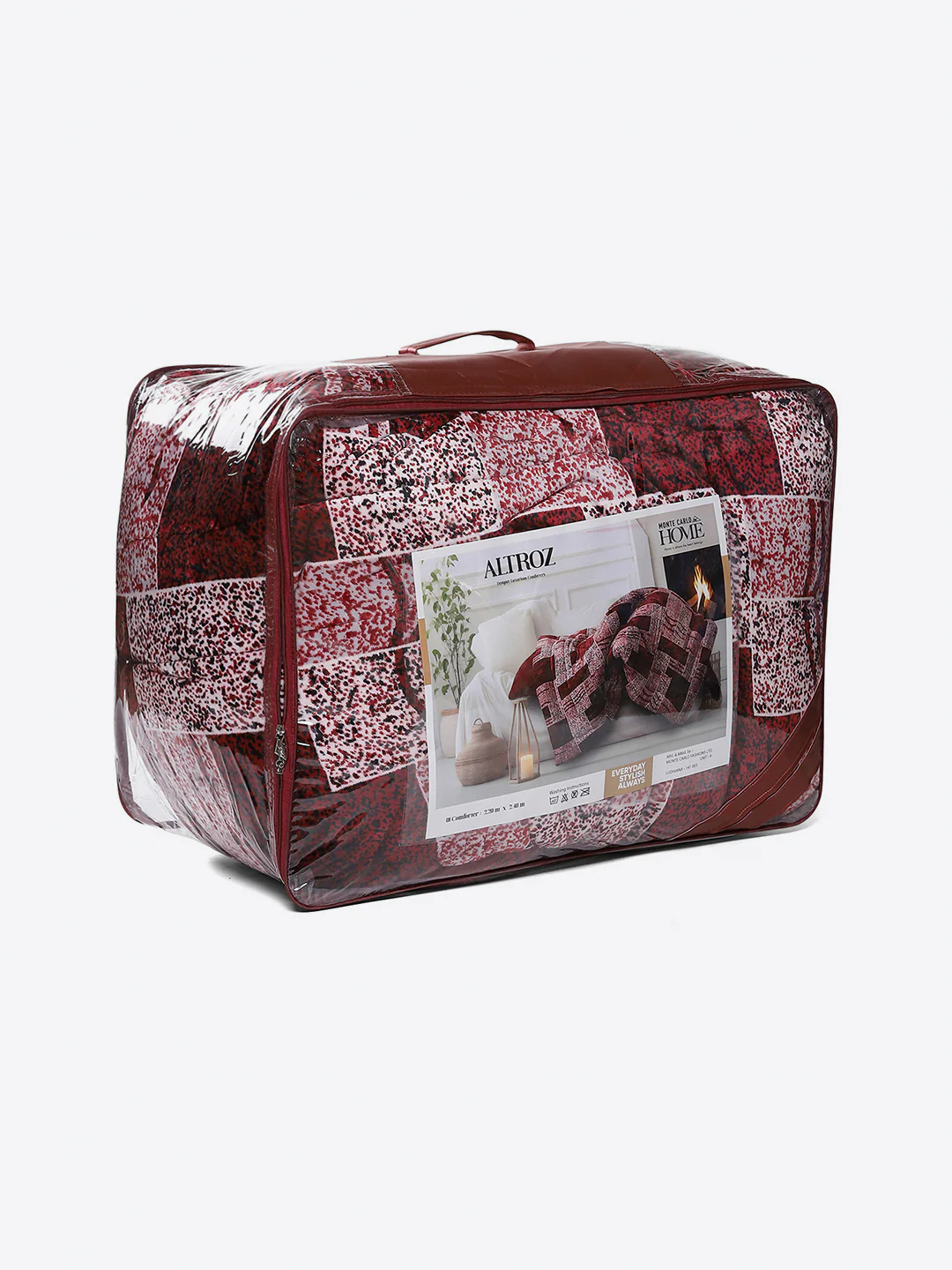 Printed Double Bed 852 GSM Comforter for Winter - (Altroz) - Image 8