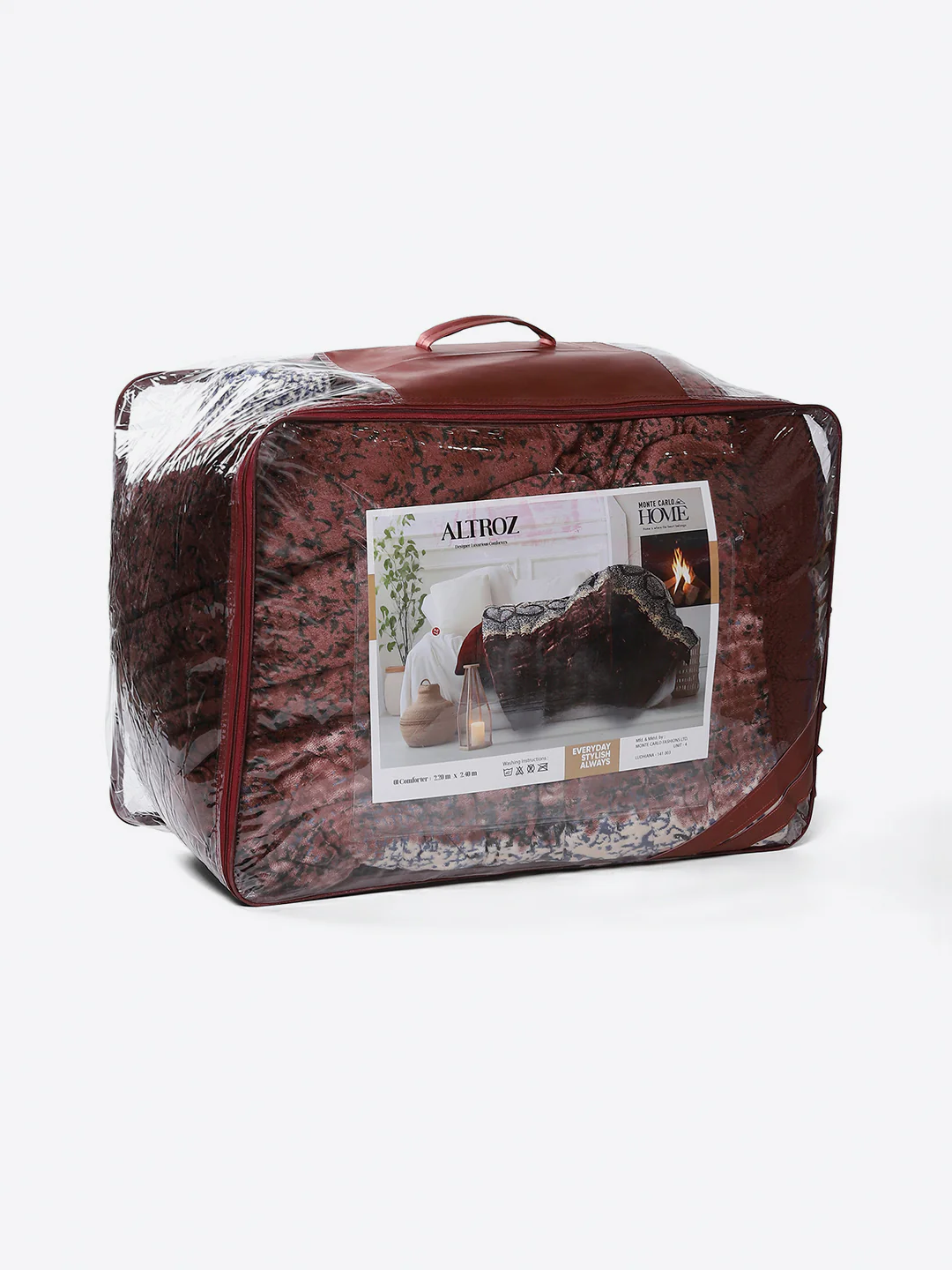 Printed Double Bed 852 GSM Comforter for Winter - (Altroz) - Image 8