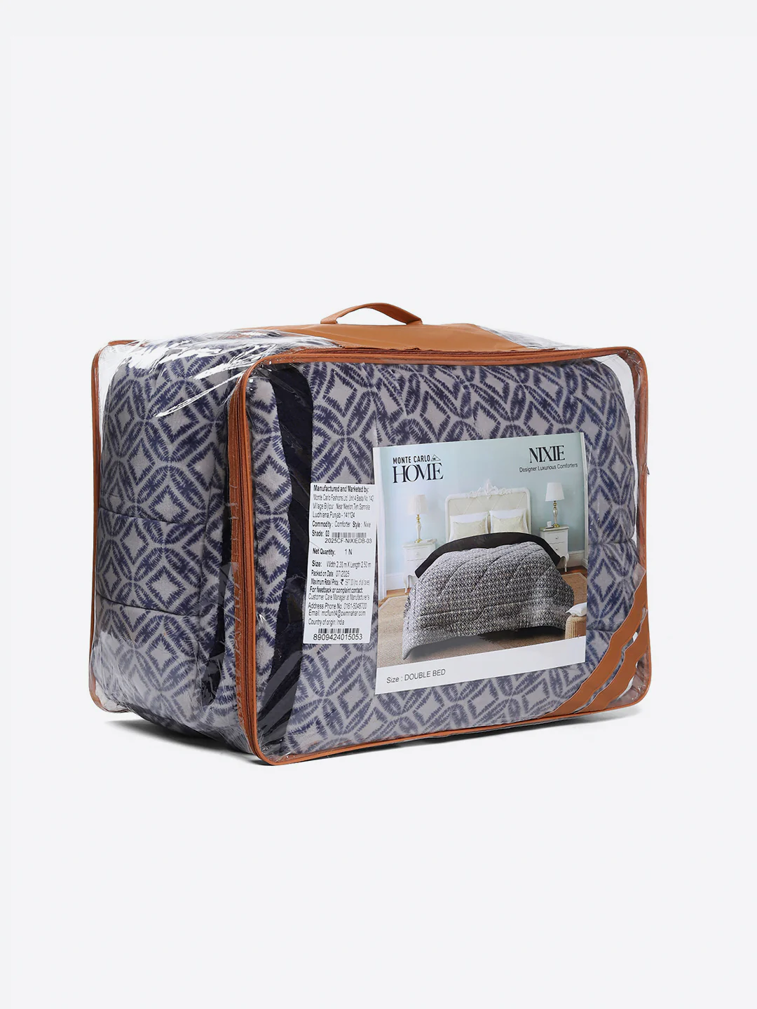 Printed Double Bed 870 GSM Comforter for Winter - (Nixie) - Image 8
