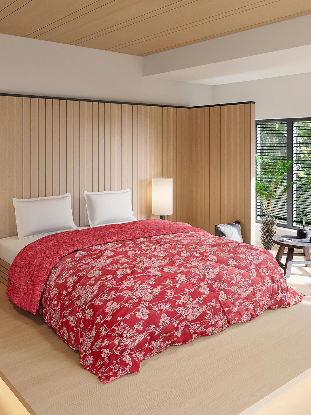 Printed Double Bed 870 GSM Comforter for Winter - (Nixie) - Image 4