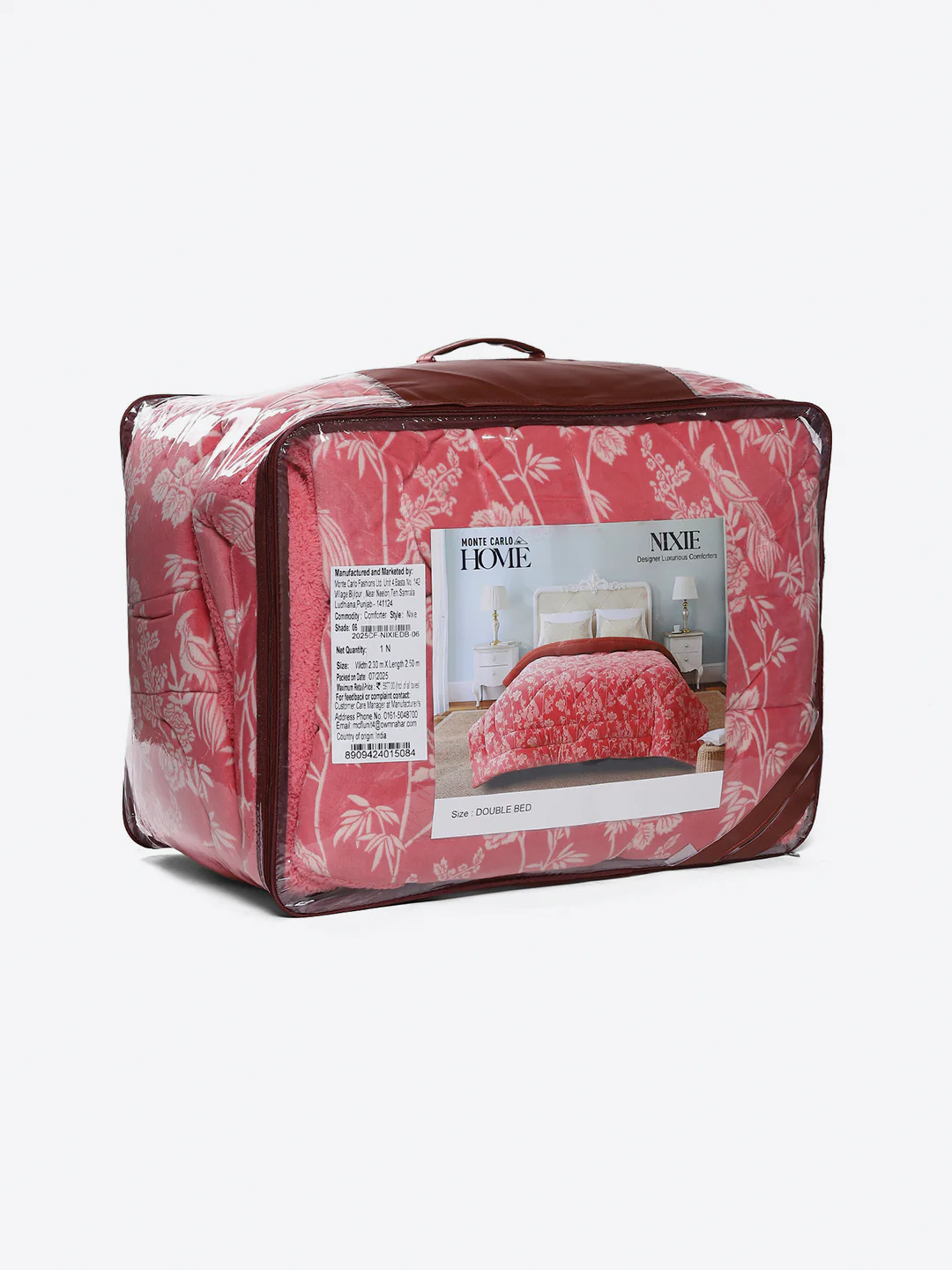 Printed Double Bed 870 GSM Comforter for Winter - (Nixie) - Image 8