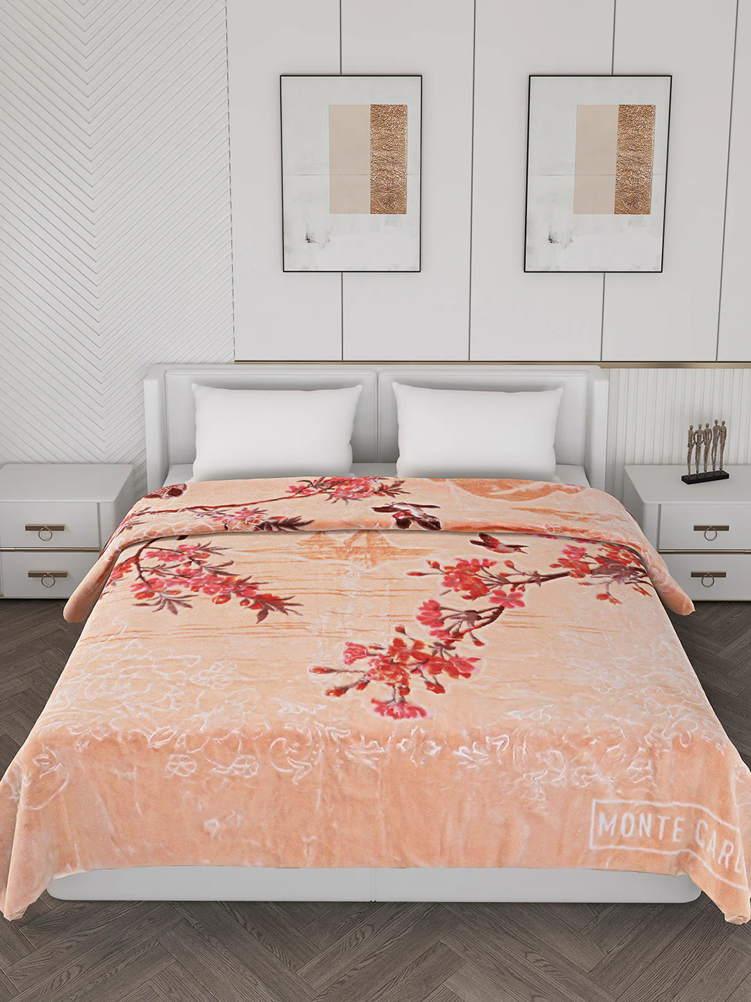 Printed Double Bed 890 GSM Blanket Emperor 2 Ply (Weight 4.7 kg) - Image 3