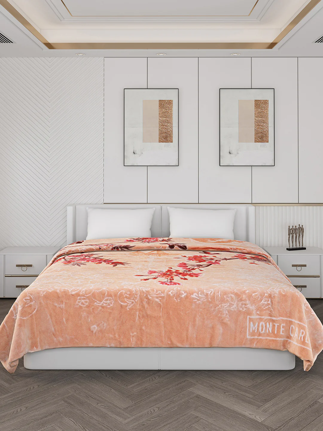 Printed Double Bed 890 GSM Blanket Emperor 2 Ply (Weight 4.7 kg) - Image 4