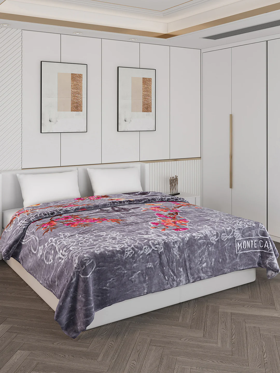 Printed Double Bed 890 GSM Blanket Emperor 2 Ply (Weight 4.7 kg) - Image 2