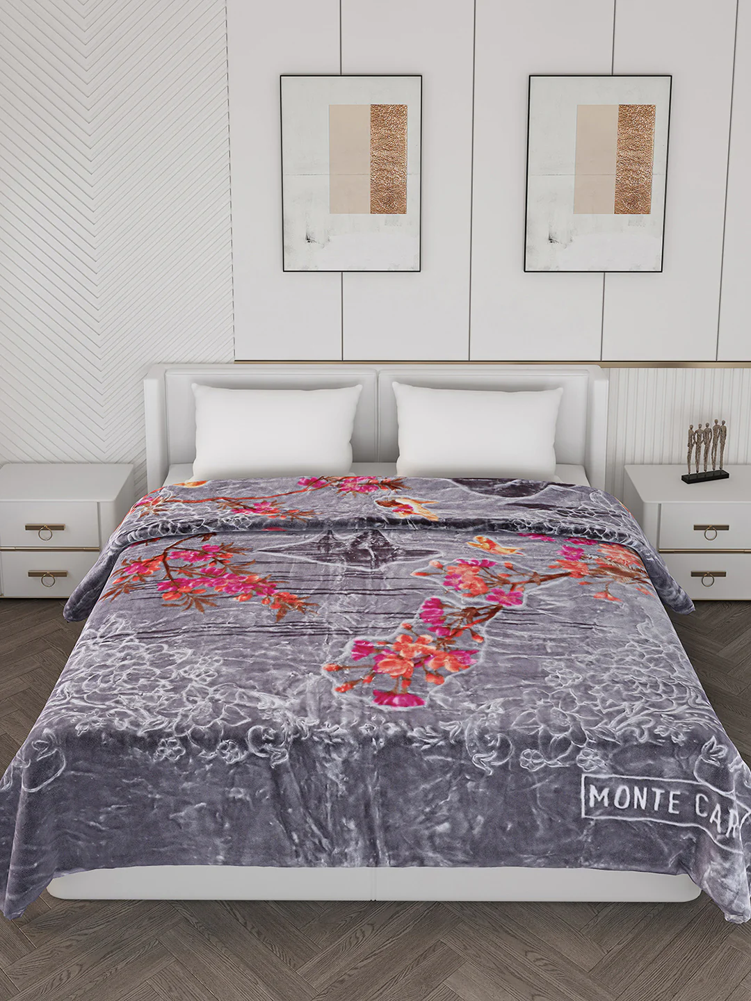 Printed Double Bed 890 GSM Blanket Emperor 2 Ply (Weight 4.7 kg) - Image 3