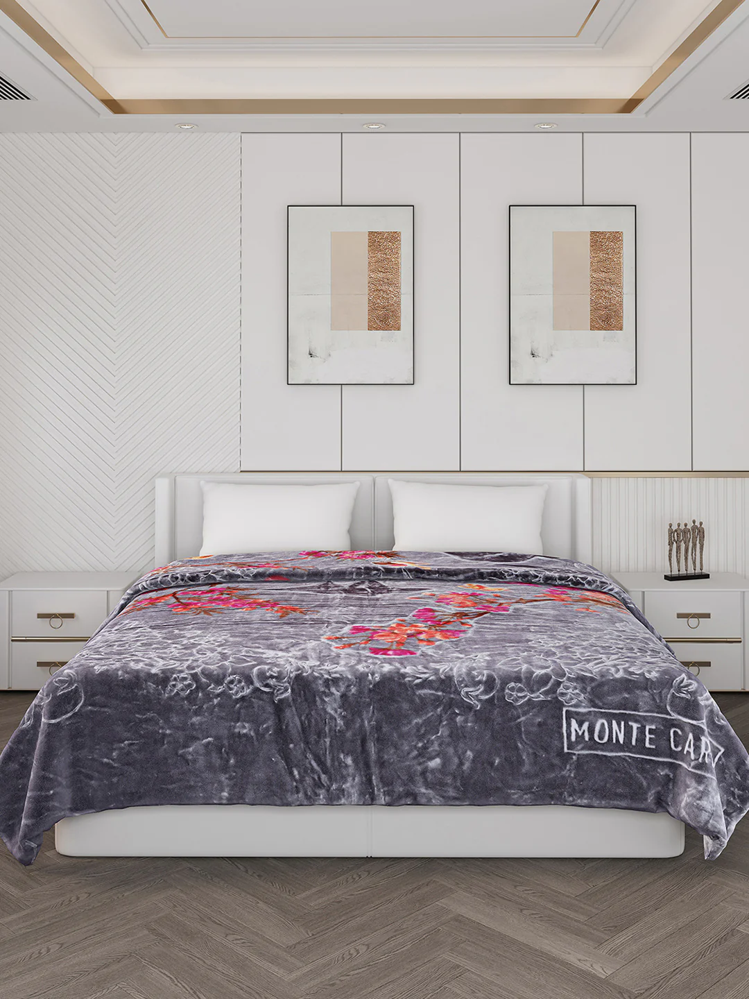 Printed Double Bed 890 GSM Blanket Emperor 2 Ply (Weight 4.7 kg) - Image 4